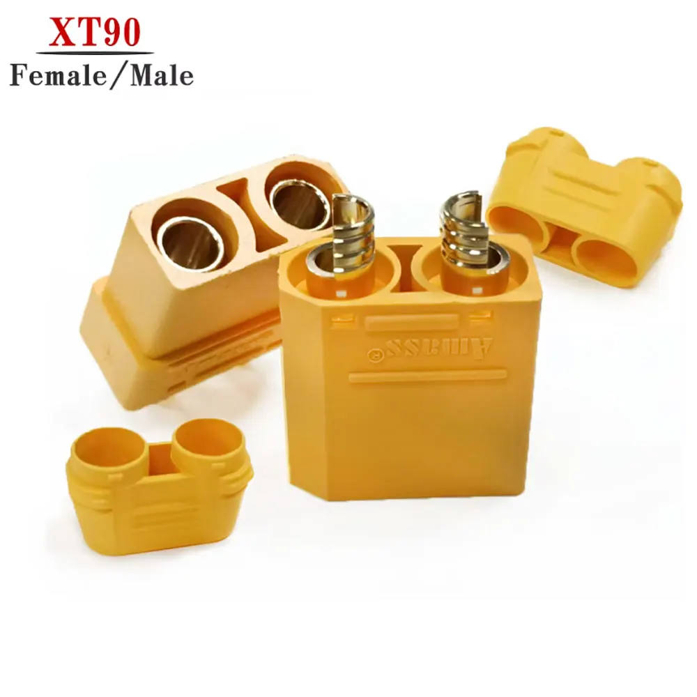 Amass 5Pairs 10Pairs 20Pairs XT90 XT-90 T Plug Male Female Bullet Connectors Plugs For RC Lipo Battery Quadcopter