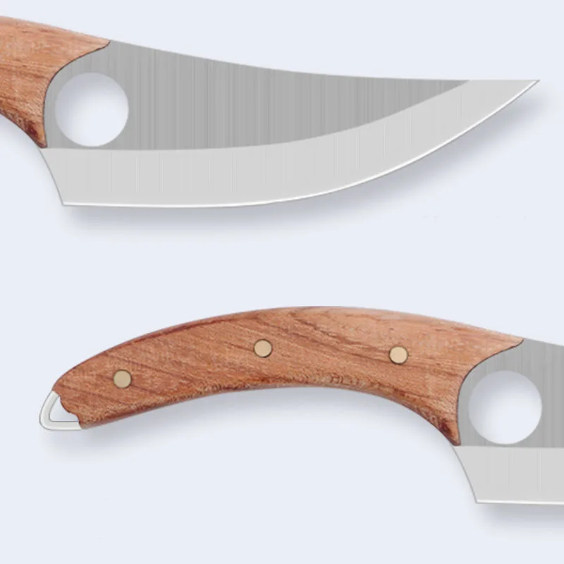 Roestvrijstalen Multifunctionele Zakmes Splijten Uit Machete Mini Draagbaar Zakfruitmes Met Schede Vleesmes