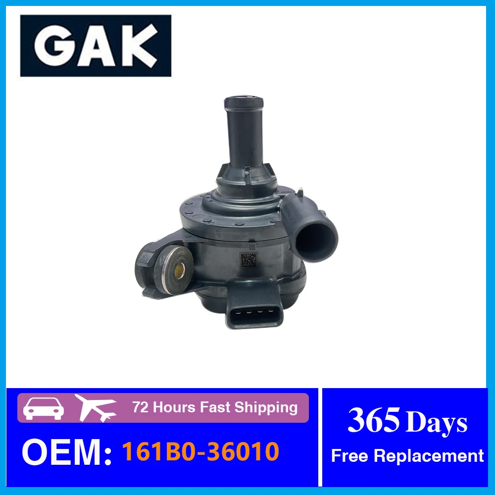 GAK Automotive electric auto water pump fit for Japanese cars auto cooling system OEM 161B0-36010 161B0-0Y010