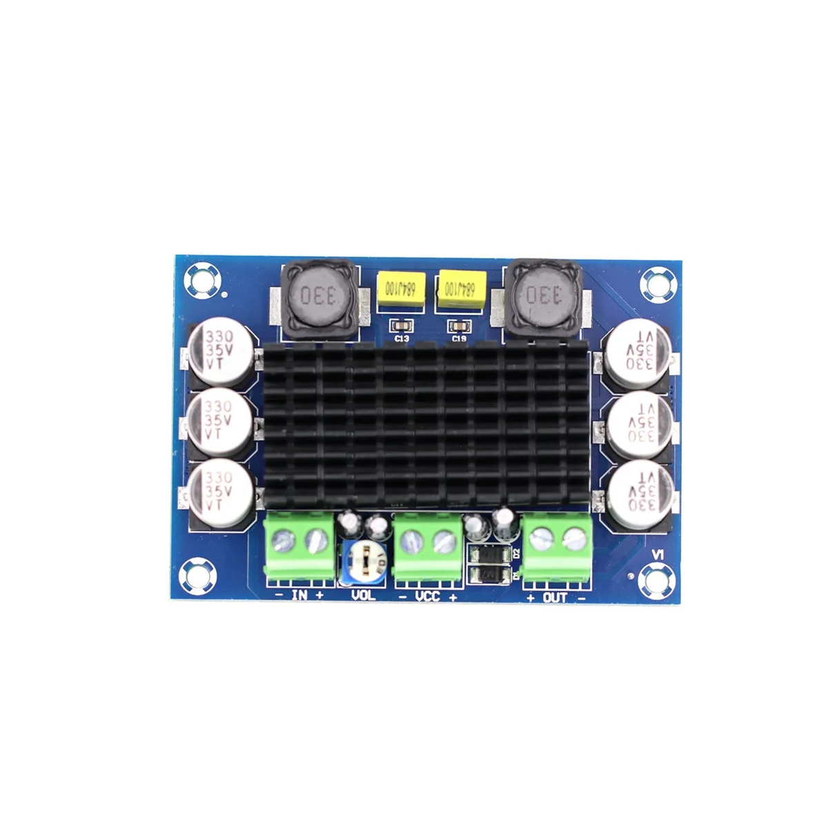 100W Tpa3116d2 Mono Versterker Board Klasse Dc 12V-26V Digitale Audio Eindversterker Geluidskaart Amp