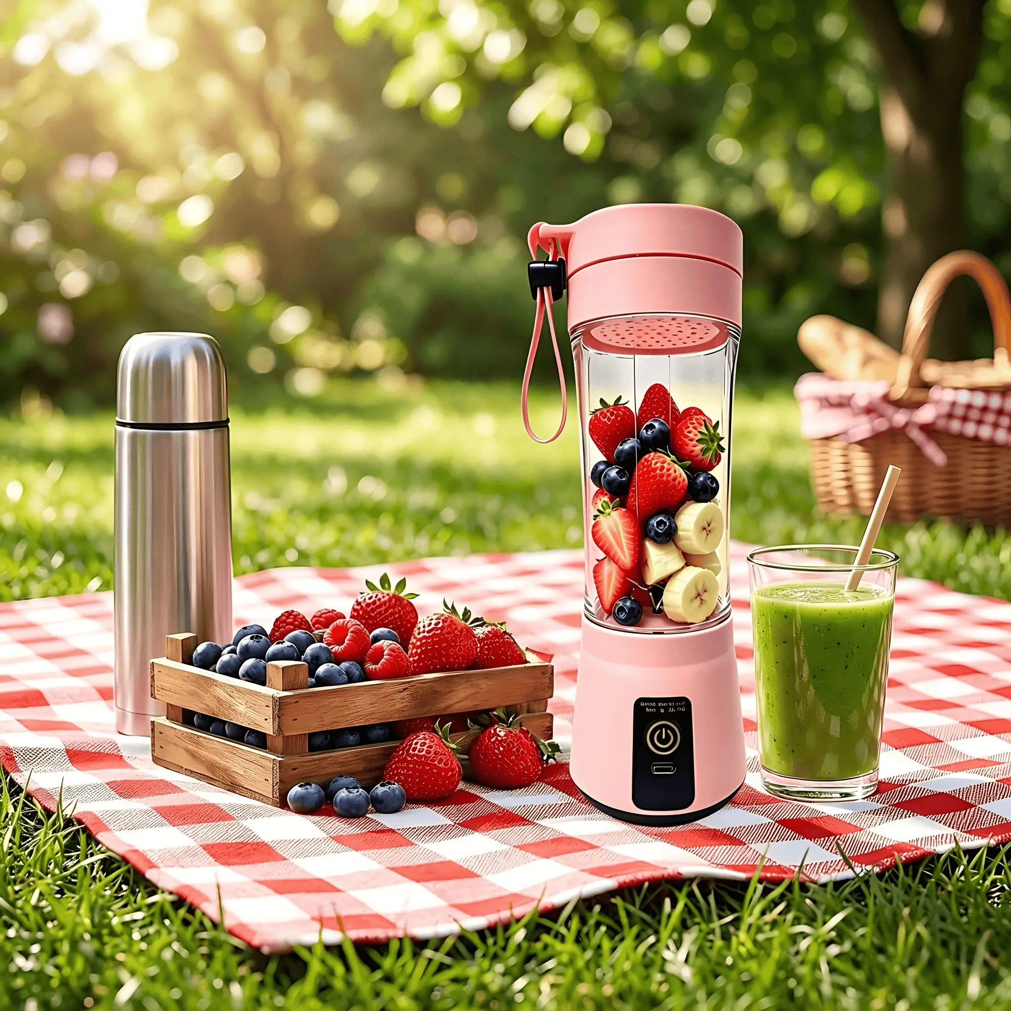 1. Blender Mini Portabel untuk - Portable Blender Usb Rechargeable ulasan dan harga