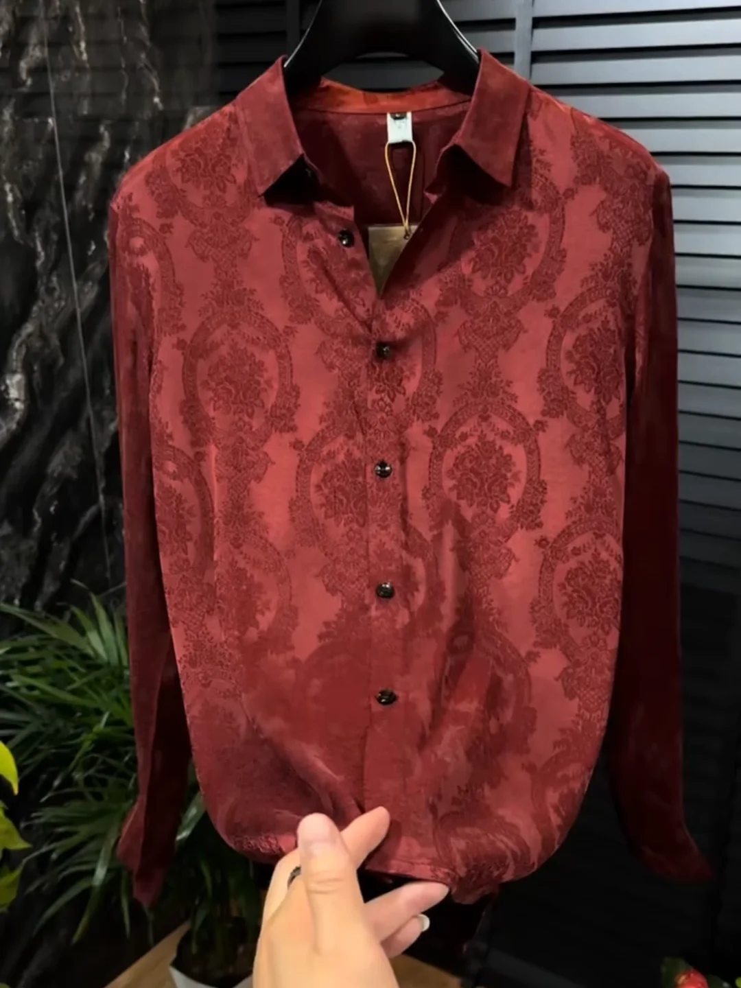 

Fall Faion Comfortable Skin-friendly Long Sve Men's Casual irt High Quali Versatile Cool Busin European Sle irt