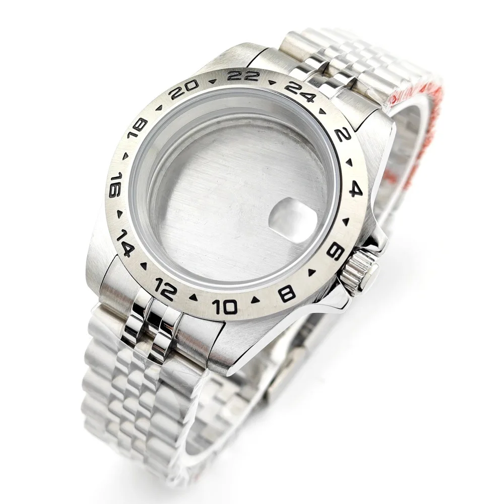

NH35 case 39.5mm diving case stainless steel back suitable for NH34 mechanical watch modification accessories