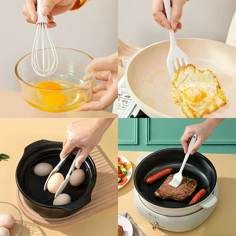 3/4/5개 실리콘 베이킹 세트 케이크 크림 스패출라 - Kitchen Baking Torch 리뷰 및 가격