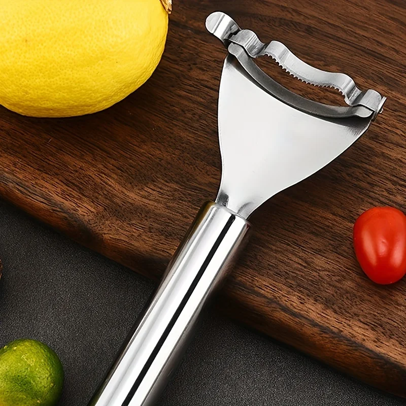 Stainless steel corn peeler serrated corn peeler thresher cutting knife kitchen fruit and vegetable Corn peeling small tool image 4