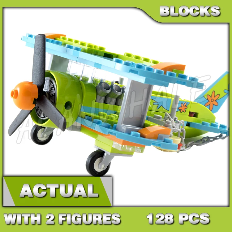 

128pcs Movie Series Mystery Plane Adventures Pumpkin Horseman Hamburger Bombs 10431 Building Blocks Sets Compatible With Model