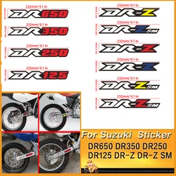 Motocross çıkartmaları için Suzuki DR650 DR350 DR400 stickers DR200 stickers DR-Z DR125 DR-Z sm DRRear rocker kol çıkartmalar zincir çıkartmaları arka