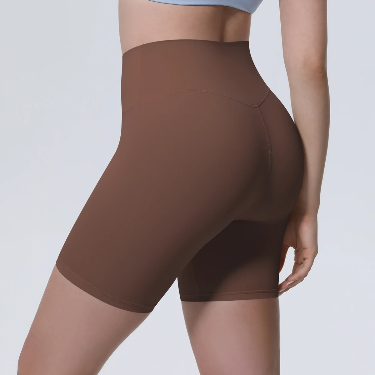 20 Farben Hochelastische Schnelltrocknende Nahtlose Yoga-Shorts Gym-Sport-Peach-Butt-Shorts mit Hoher Taille Lauf- und Fitness-Shorts Workout-Shorts – Detail 9