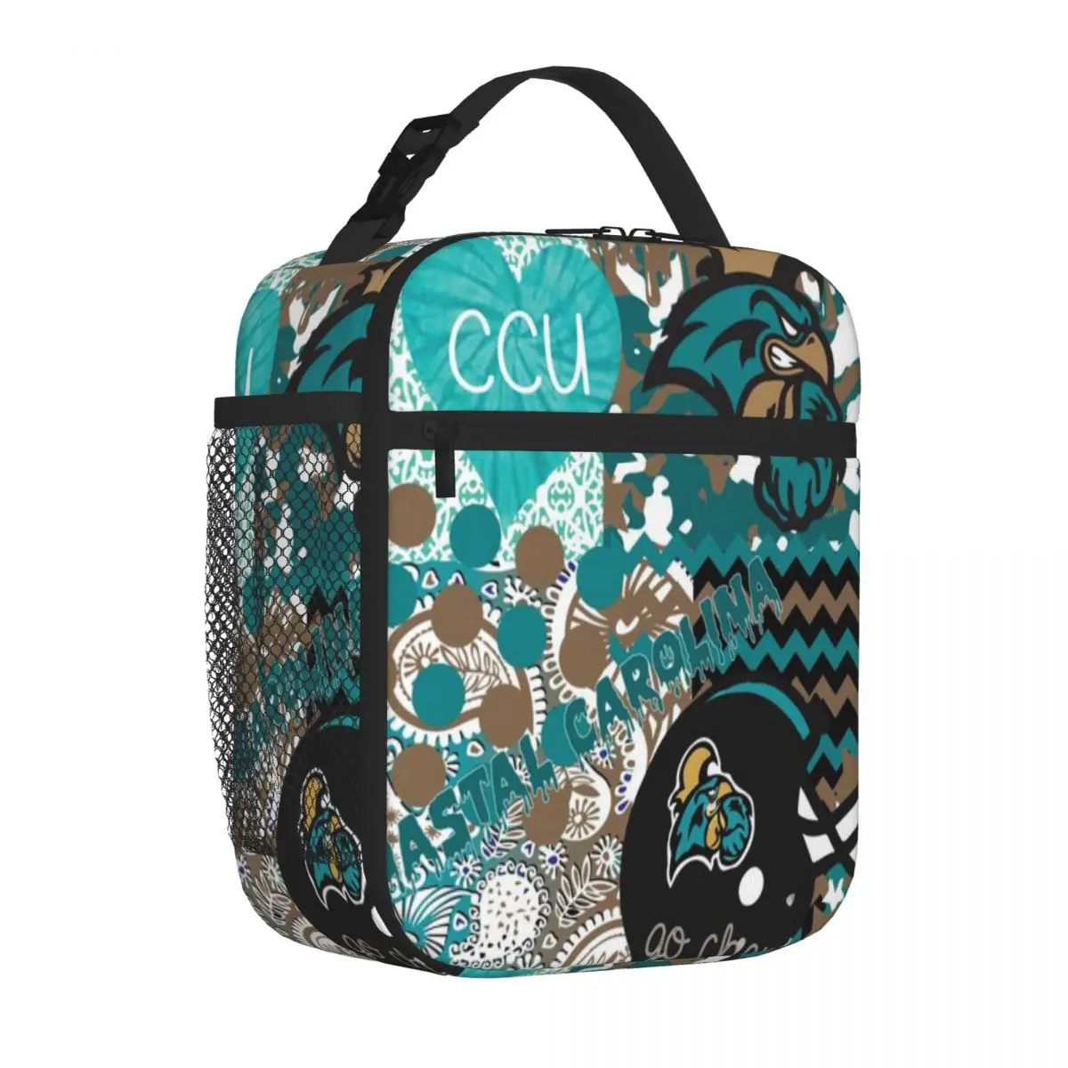 Bestselling Coastal Carolina University Collage Breathable Design Thermal Food Carrier Office Picnic Break Office Lunch Bag