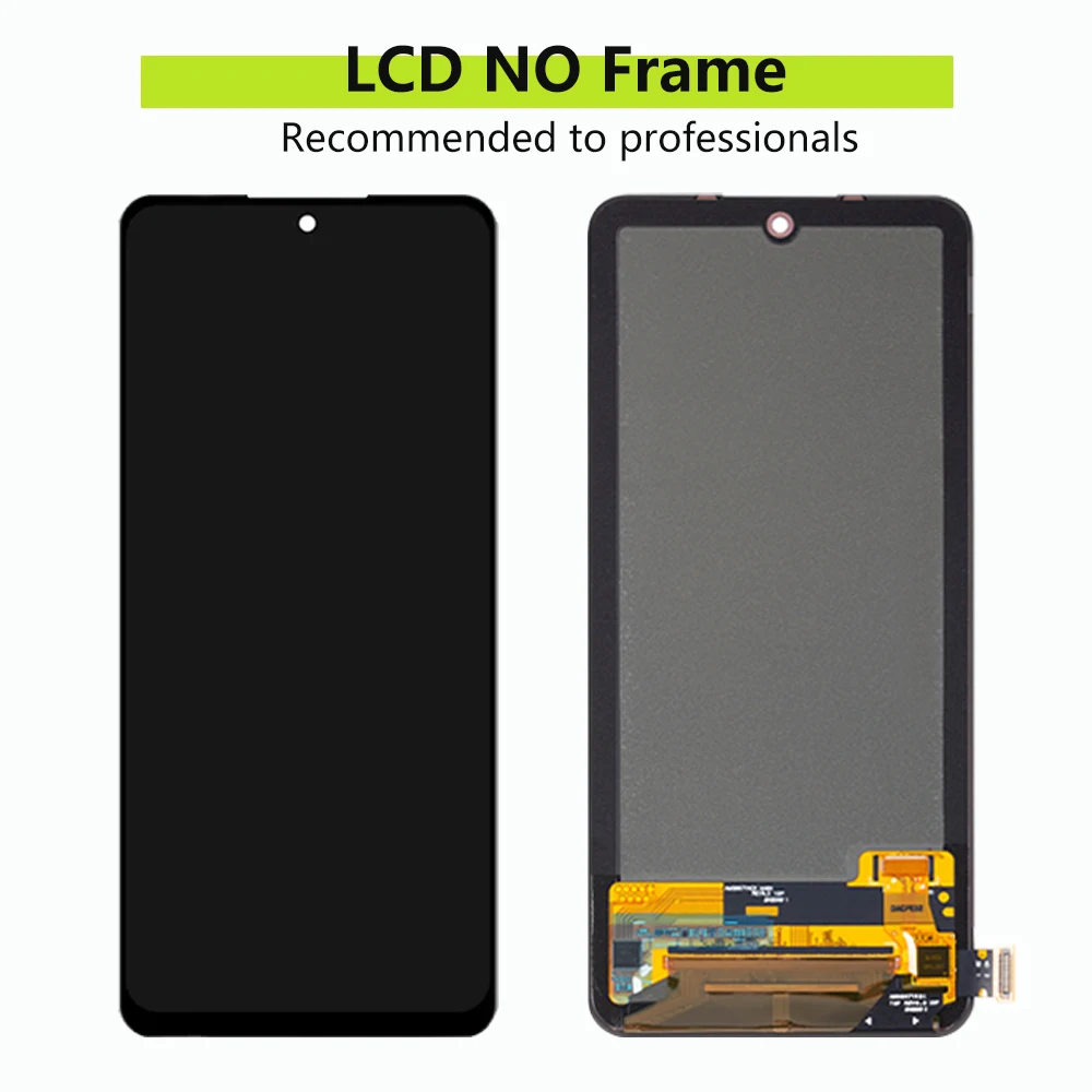 Super AMOLED For Xiaomi Poco X4 Pro 5G 2201116PG Display Screen Touch Panel Digitizer Assembly Replacement for Poco X4 Pro 5G