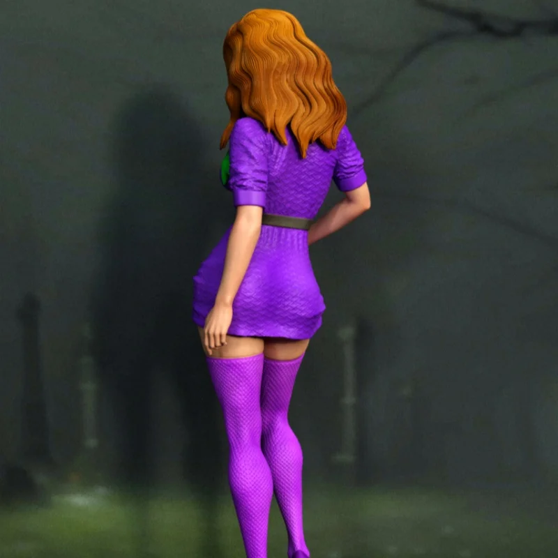 Daphne Girl Nsfw フル樹脂フィギュアモデルキット 1/24 スケール 75 ミリメートル組み立てるミニチュア未組み立て未塗装ジオラマおもちゃ