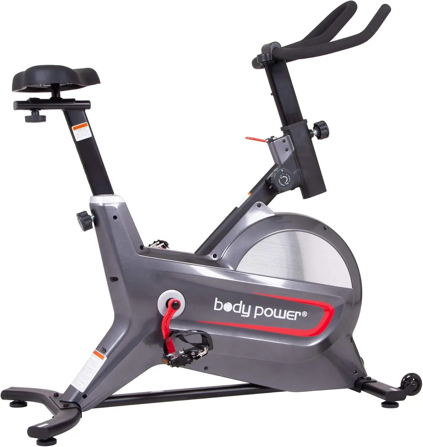 Indoor Cycle Trainer with Curve-Crank High Inertia Low Impact Technology