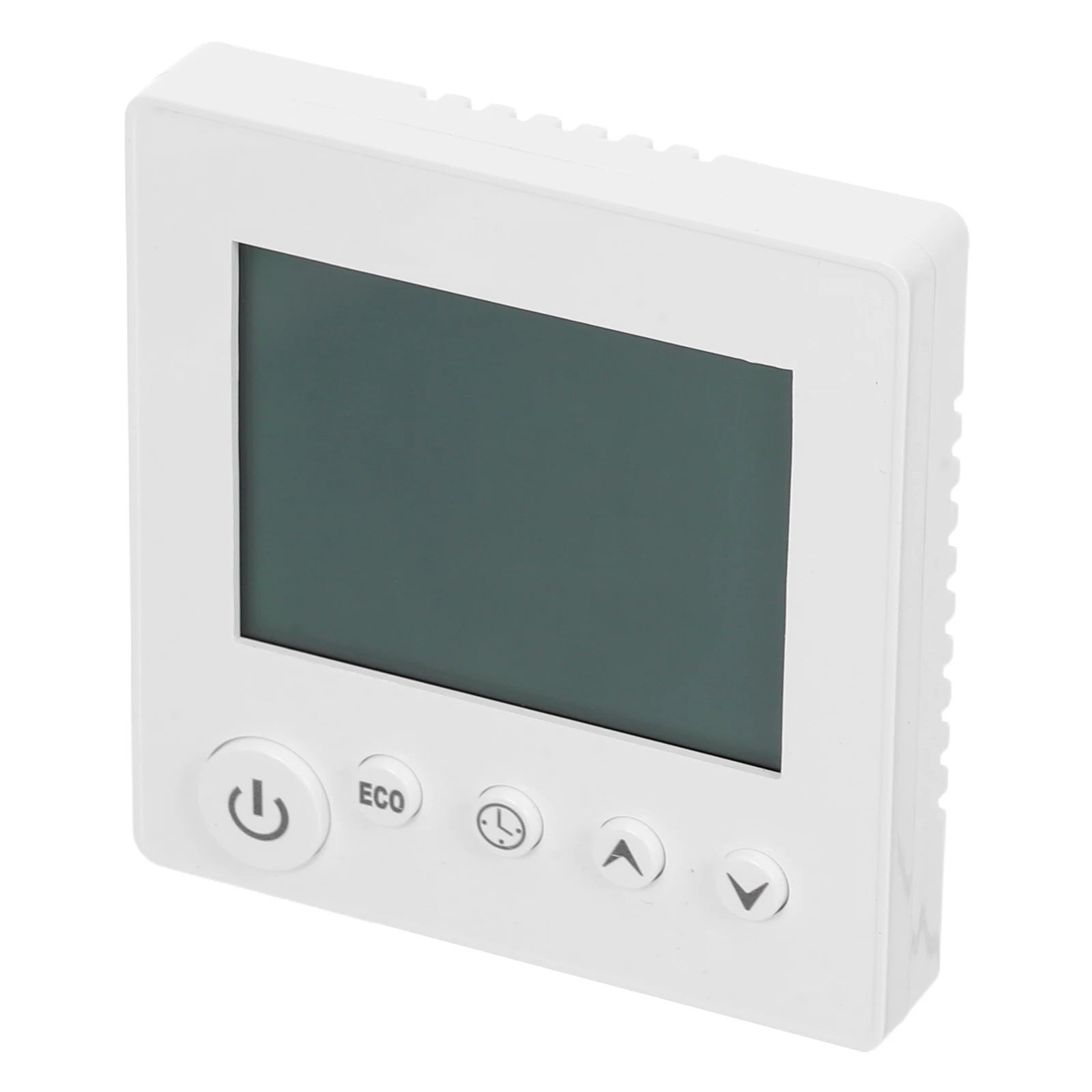 High Power Electric Floor Heating Thermostat Smart Timing LCD Screen Wall Mount Interlinking Digital Control System