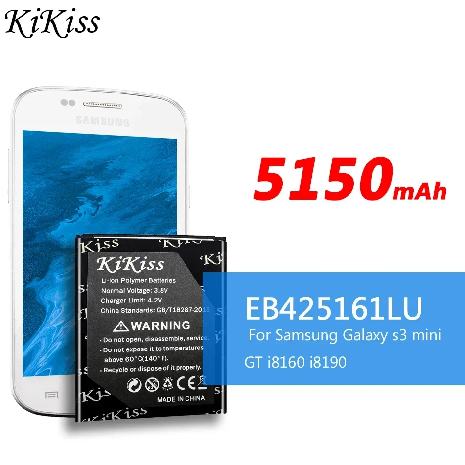 Аккумулятор EB 425161 LU для Samsung J1 Mini J1Mini Prime SM-J106F SM-J105H S7562 S7560 S7566 S7568 S7572 S7580 I8190 I8160 S7582 Аккумулятор EB 425161 LU для Samsung J1 Mini J1Mini Prime SM-J106F SM-J105H S7562 S7560 S7566 S7568 S7572 S7580 I8190 I8160 S7582