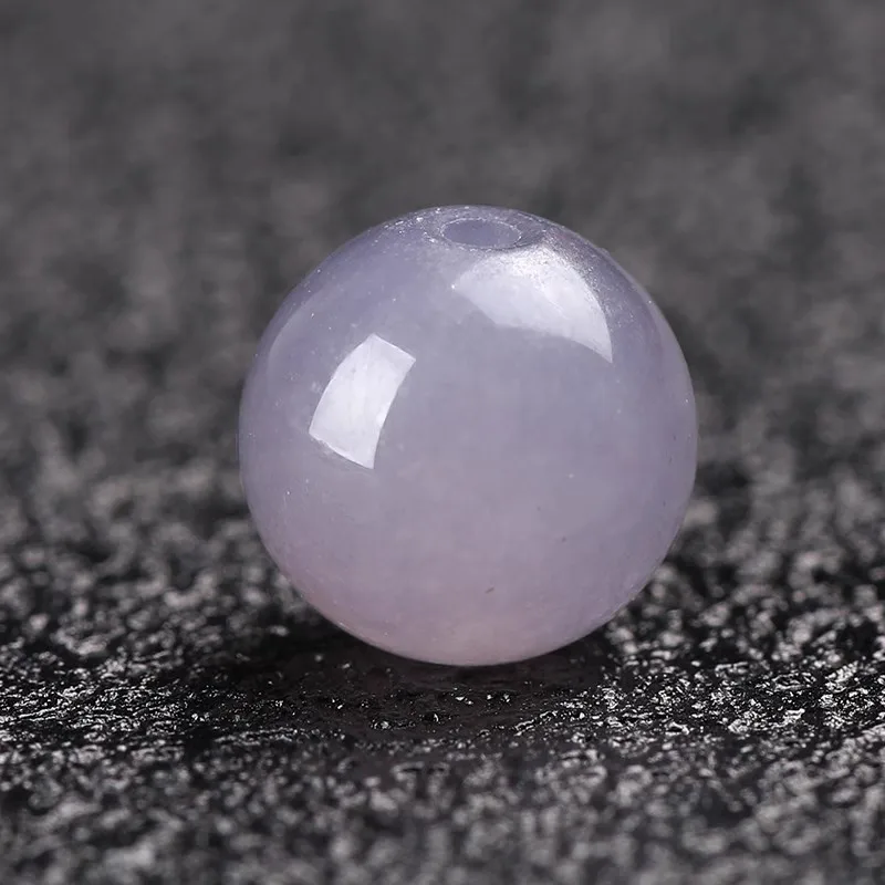 

Natural Myanmar Jadeite Purple Jade Beads For Jewelry Making Diy Bracelet Beaded Necklace Burmese Jade Round Beads Accessories