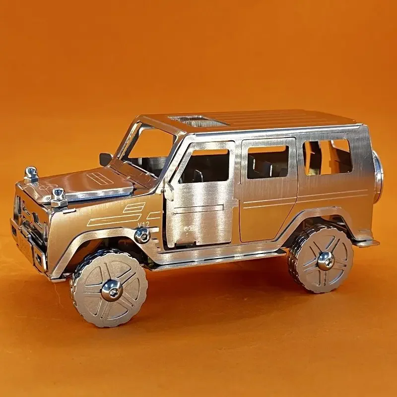 Stainless steel, big G hardcore off-road vehicles, children's toys, metal simulation car models, window decorations