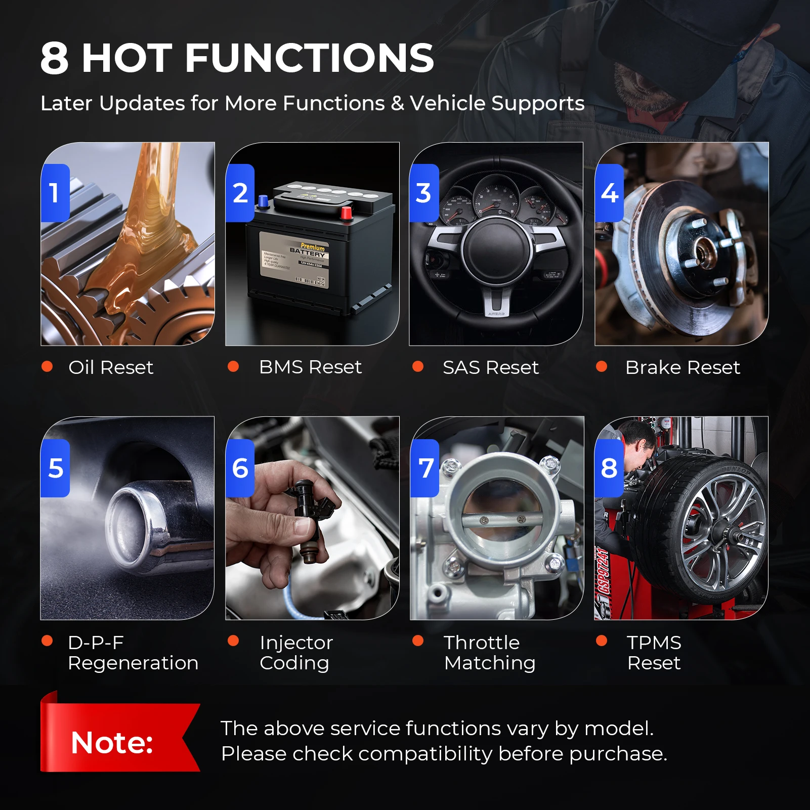 New Launch CRP129X PLUS Scanner Professional Automotive Scanner OBDII Scanner All System Diagnosis Obd2 Functions