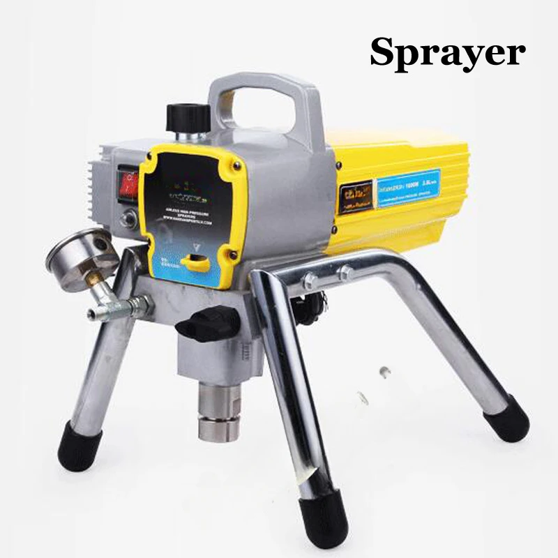 

Airless Spray Gun 1800W 220V High Pressure Paint Sprayer Wall Spraying Tools