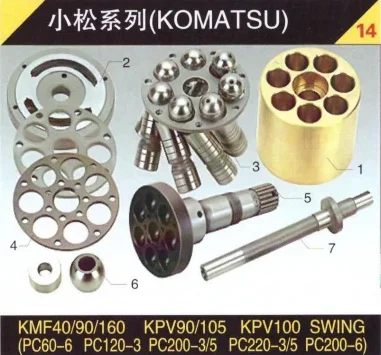 

Komatsu KMF90 SWING Motor Spare Parts