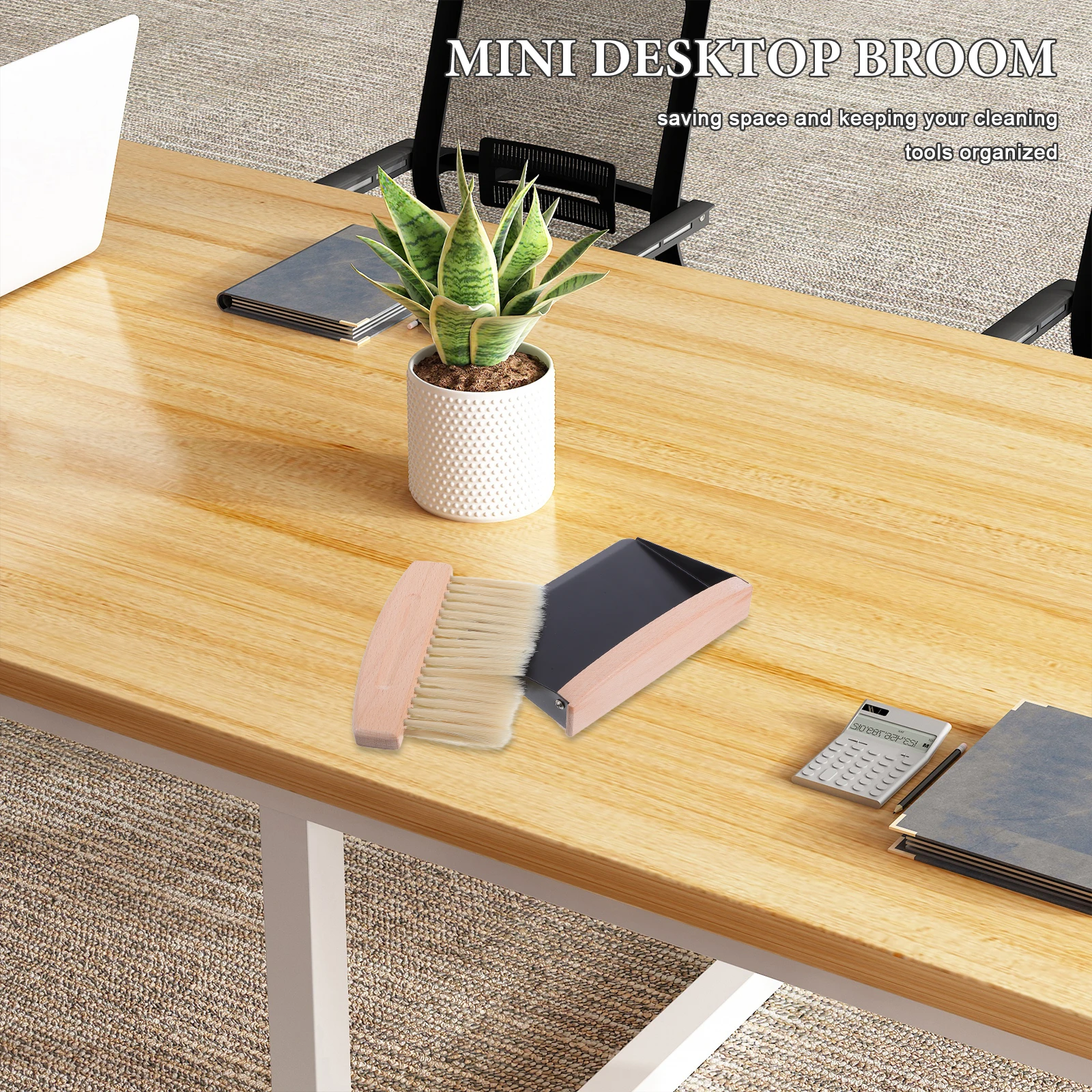 

1 set 1 Set Mini Broom Dustpan Set Compact Portable Small Hand For Desktop Cleaning Detachable Efficient Dust Removal Tool Mini