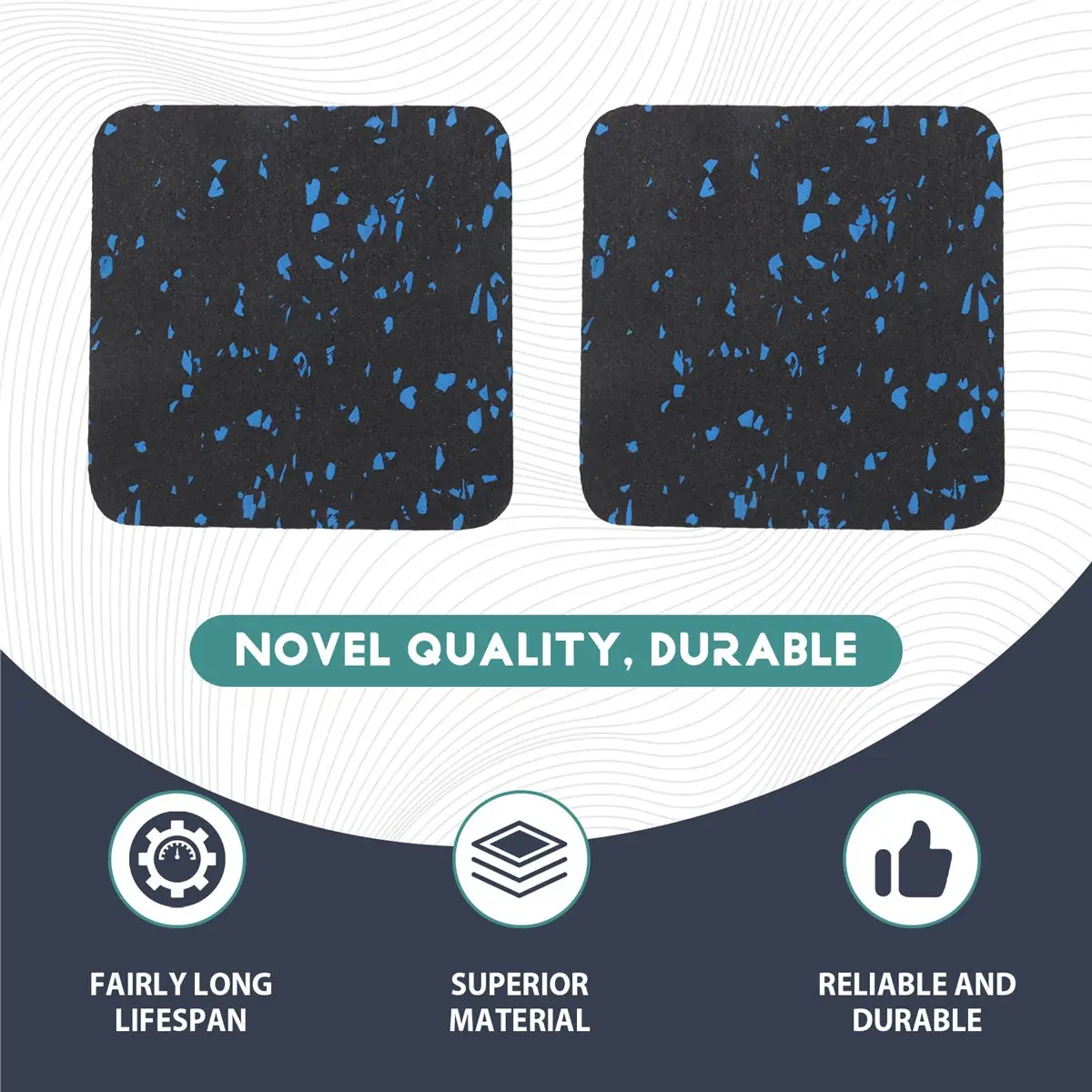 【A75U~】 Treadmill Mat Pads Exercise Equipment ,Sound Insulation Shock Absorbing Mat, Floor Protection for Treadmill Washer