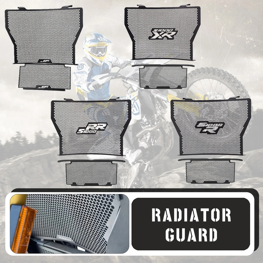

Для BMW S1000XR S1000RR S1000R S1000 XR RR R 2013-2020 2019 2018 Защитная крышка двигателя мотоцикла, решетка радиатора, защитная крышка