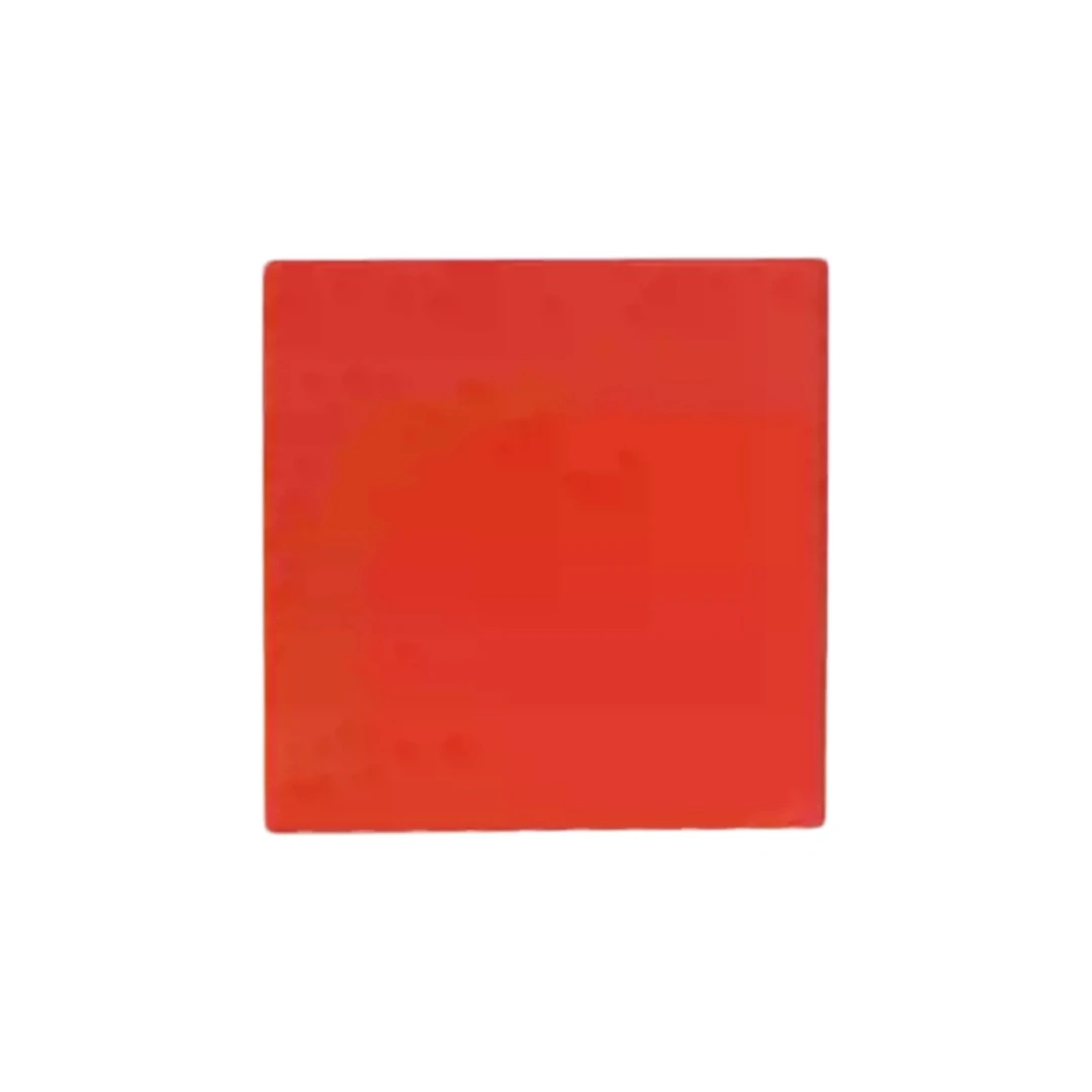 50x50mm Absorption Cut-off Orange Red Filter Infrared IR Transmit Optical Glass Lens for Surveillance Cameras OG590