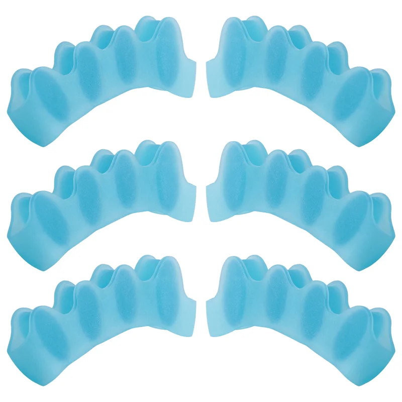 Corrector A01V, separador de dedos, protectores de alivio de juanetes, nuevo Material, alisador de dedos de martillo de Gel, espaciadores de dedos, ensanchadores de dedos, para