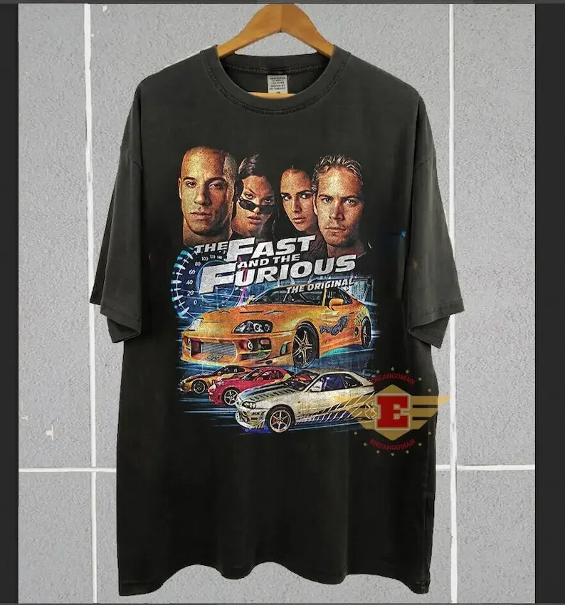Camiseta Unisex The 2 Fast 2 Furious Paul Walker