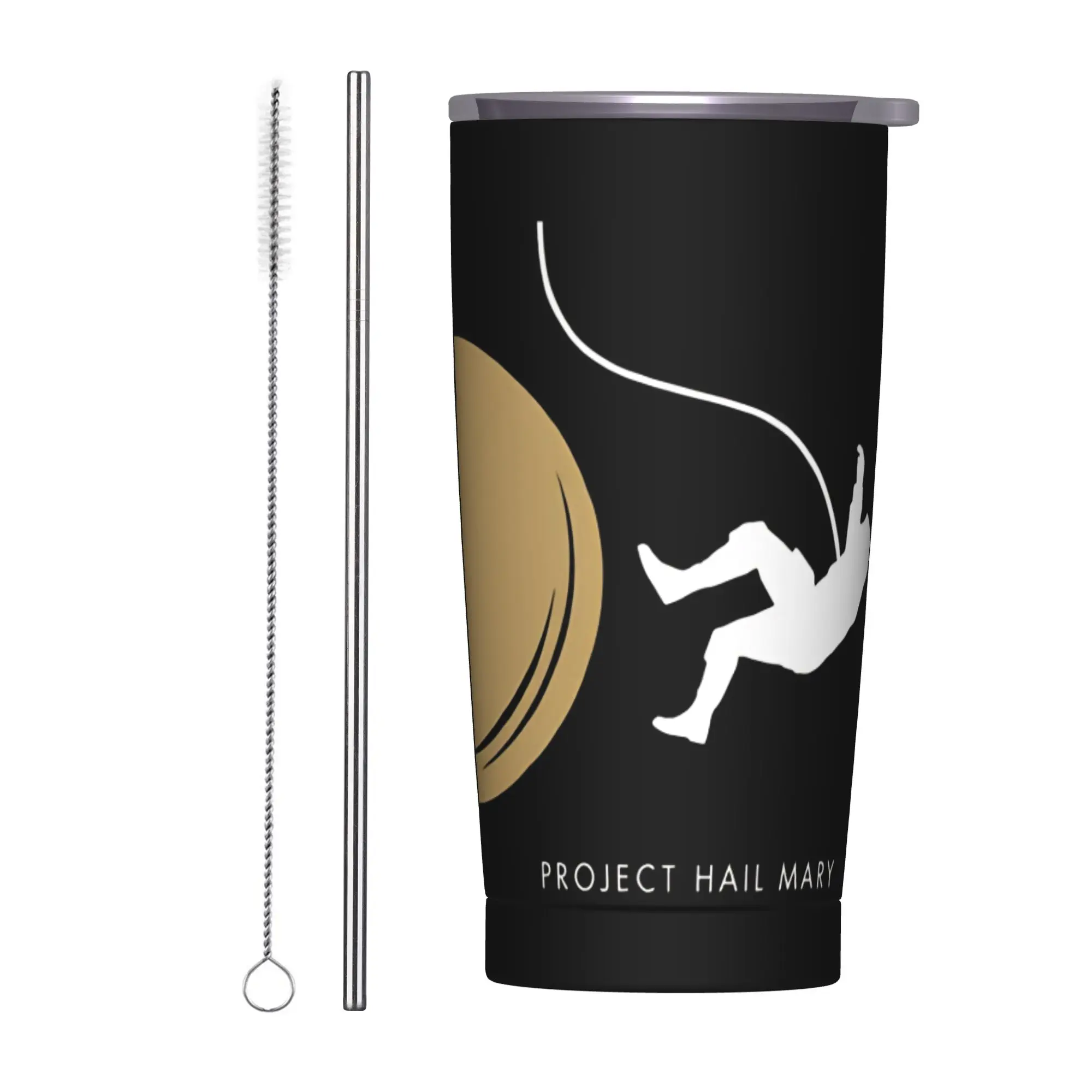 Stainless Steel Tumbler Project Hail Mary Thermal Cups Custom Minimalist Keep Heat Cold Drink Car Mugs Travel Water Bottle