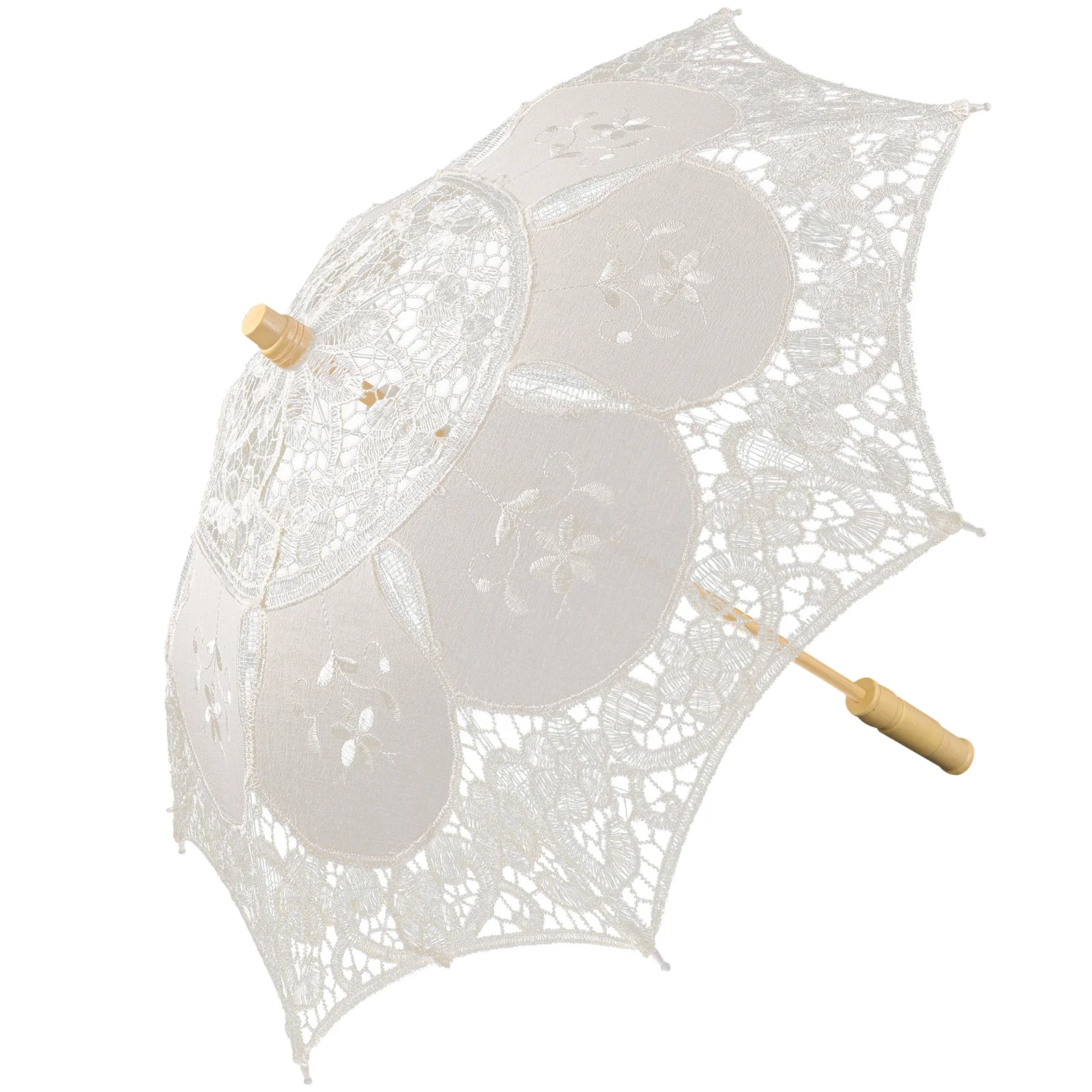 

Wedding Decor Decorative Craft Umbrella Lace Parasols for Women Photography Prop Scene Travel