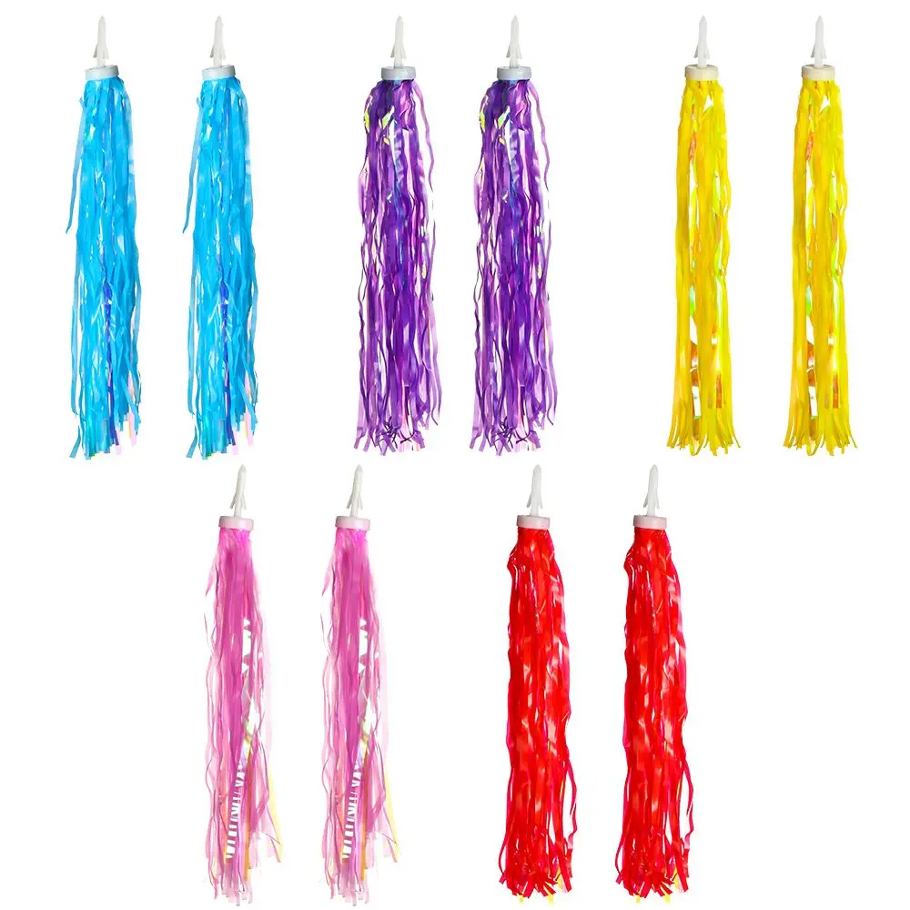 

Colorful Cycling Accessories Kids Girls Boys Streamers Tassel Bike Bicycle Decoration Scooter Parts Tricycle Handlebar Tassels
