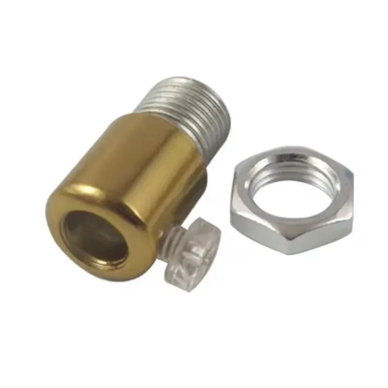 10 قطعة أسلاك الفولاذ سلك الطاقة قلادة مصباح قفل معدني كابل بطاقة رباط للكابل مكافحة سقوط قفل جهاز كابل ثابت بطاقة مصباح الأجهزة