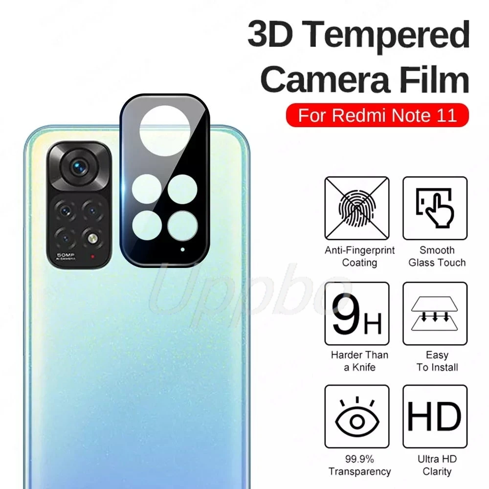 3PCS Camera Lens Protector for Xiaomi Redmi Note 14 Pro 13 12 11 10 Redmi 14C 13C 10 9C 9T 9 Power Camera Tempered Glass Cover - view 2