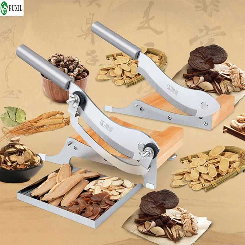 Electric Herbal Slicer for Ginseng Maca Ganoderma Sanqi Antler Chinese Medicine Cutting Machine Professional Root Vegetable