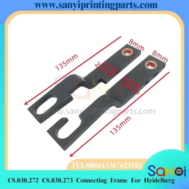 Kualitas Terbaik C8.030.272 C8.030.273 Rol Tinta Menghubungkan Bingkai Link untuk Heidelberg CD102 SM102 Suku Cadang Mesin Cetak