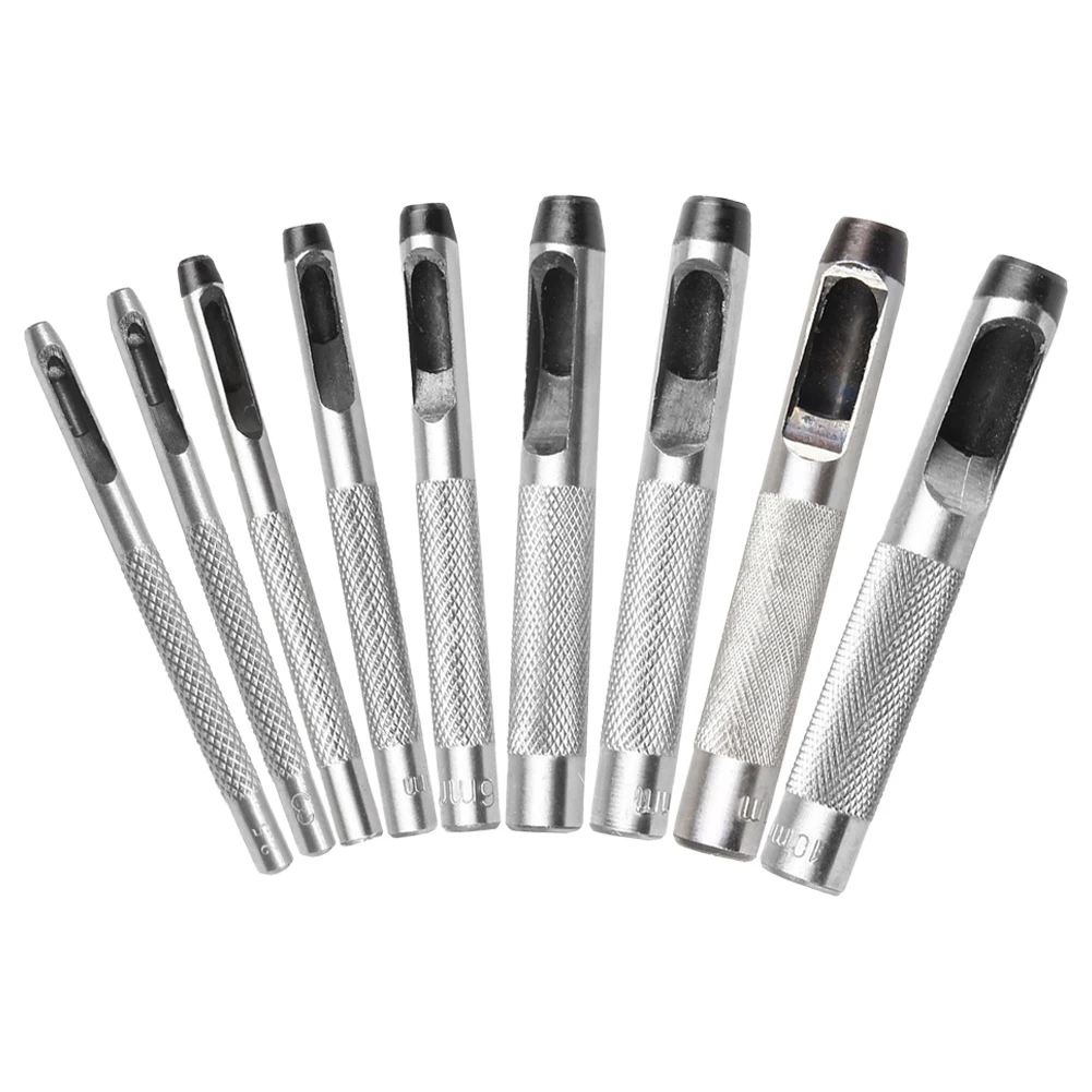 

Craft Round Punch Hollow Hole Punch Set For DIY Crafts User-friendly Operation For Gasket Making Energy Efficient Crafting Tools