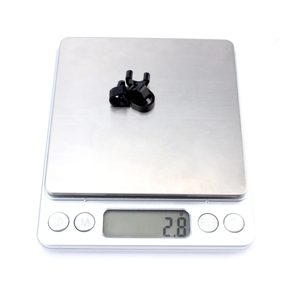 

10pcs C Clip Buckle Aluminum Alloy Bike Line Fixing Clamp For Road Mountain Bicycle Brake Cable Tubing Clips Black