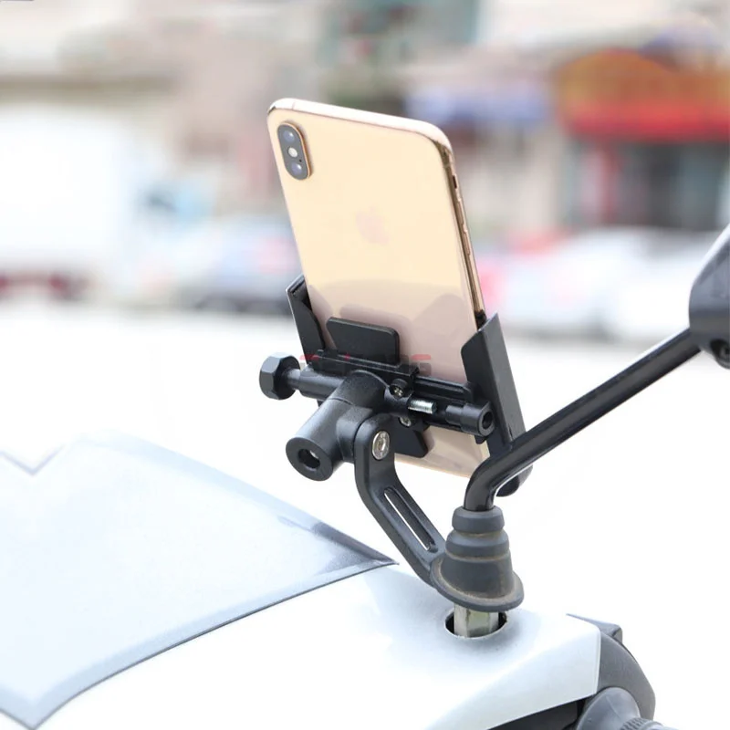 For KYMCO Xciting 250 300 400 AK550 CT250 CT300 S400 Accessories Motorcycle Handlebar Mobile Phone Holder GPS Stand Bracket