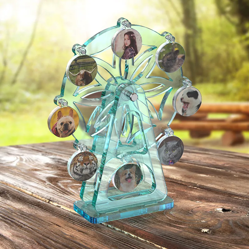 

1 комплект, силиконовая форма для колеса обозрения, фотоальбом, сделай сам, форма для эпоксидной смолы, украшение для дома и офиса, силиконовая форма с УФ-кристалем