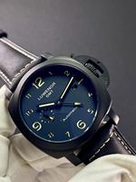 Sports Diving Automatic Mechanical Men's Watch Cool Black Seagull Movement GMT Night Light Outdoor Leisure Swimming Practical Wa