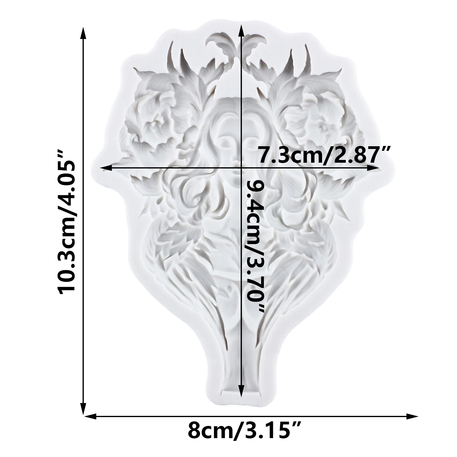 Flower Lady Silicone Molds Lady Avatar Fondant Cake Decorating Tools Cupcake Topper Candy Sugar Craft Gum Paste Polymer Clay