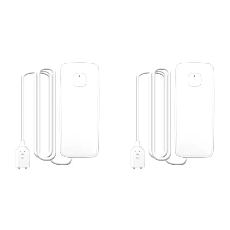 

SQPP-2X Tuya Wifi Smart Water Leak Sensor Water Overflow Level Detector Security Sound Alarm System Flood Leakage Sensor