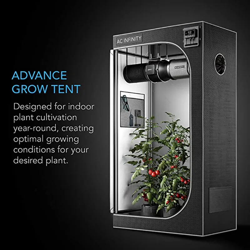 Imagem -04 - Hidroponia Interior Crescer Tenda Grow Room Box Plant Grow Reflective Mylar Estufas de Jardim Não Tóxicas 120 150 200 240 300cm