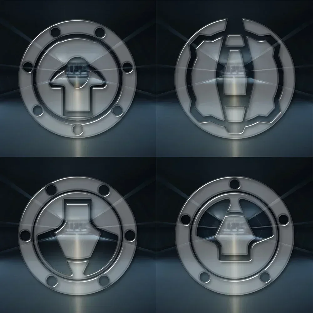 

For Kawasaki Models 1994-2024 3D Transparent Motorcycle Fuel Cap Protection Sticker