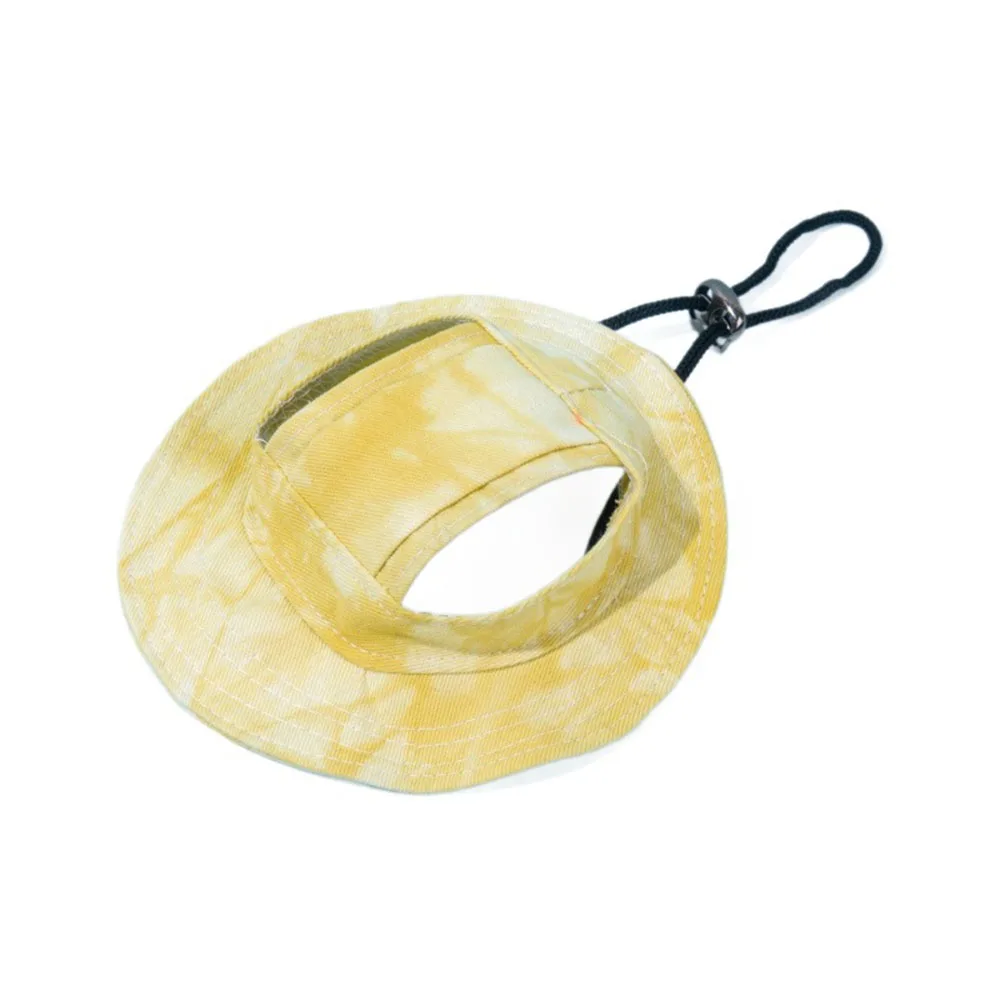 Sommer-Sonnenhut für Katzen mit Ohrlöchern – niedliche Kätzchen-Fischermütze zum UV-Schutz, atmungsaktive Outdoor-Sonnenschutzkappe für Katzen – Detail 5