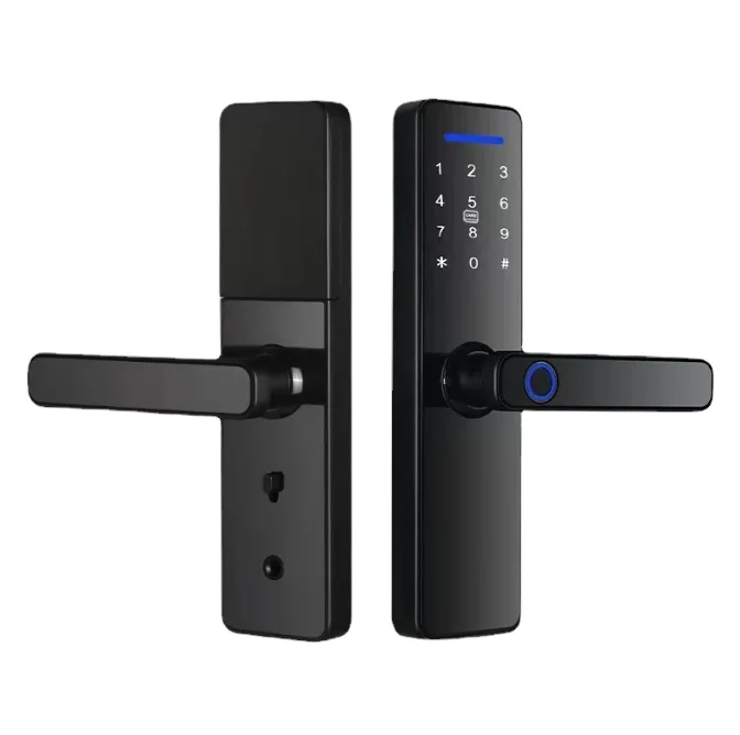 Smart Door Lock With Fingerprint & Password WiFi Enabled Digital Lock For Home & Office Security