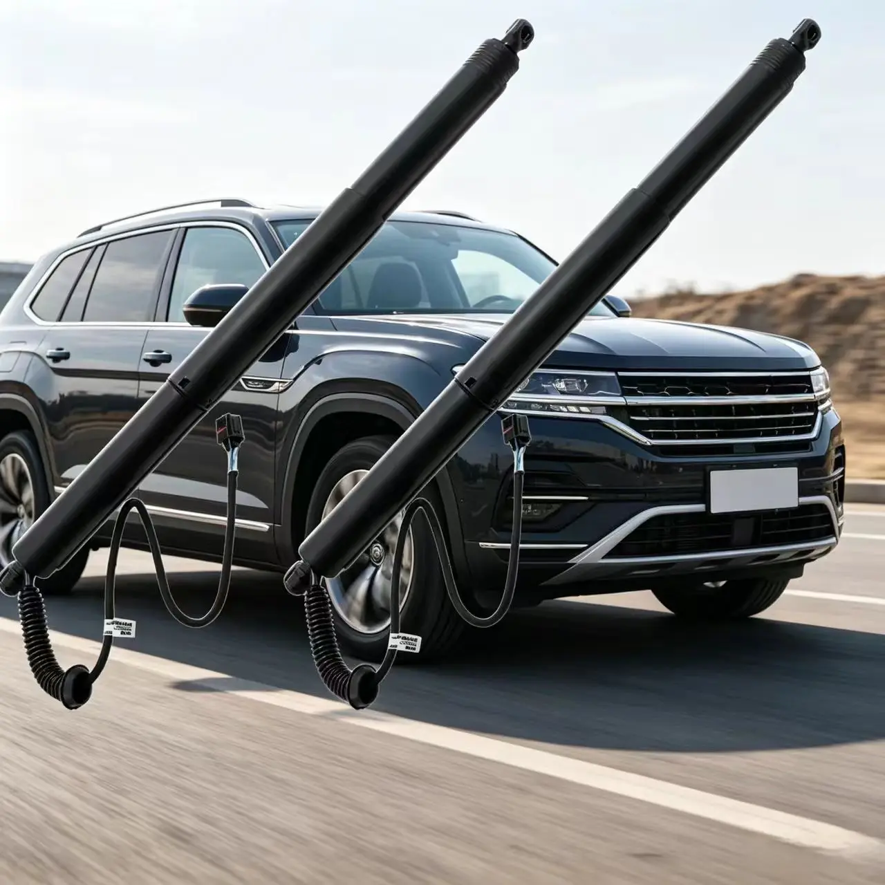 

Rear Tailgate Damper For 2015-2017 92A Porsche Cayenne Electric Tailgate Gas Spring Struts 95851285107 95851285108