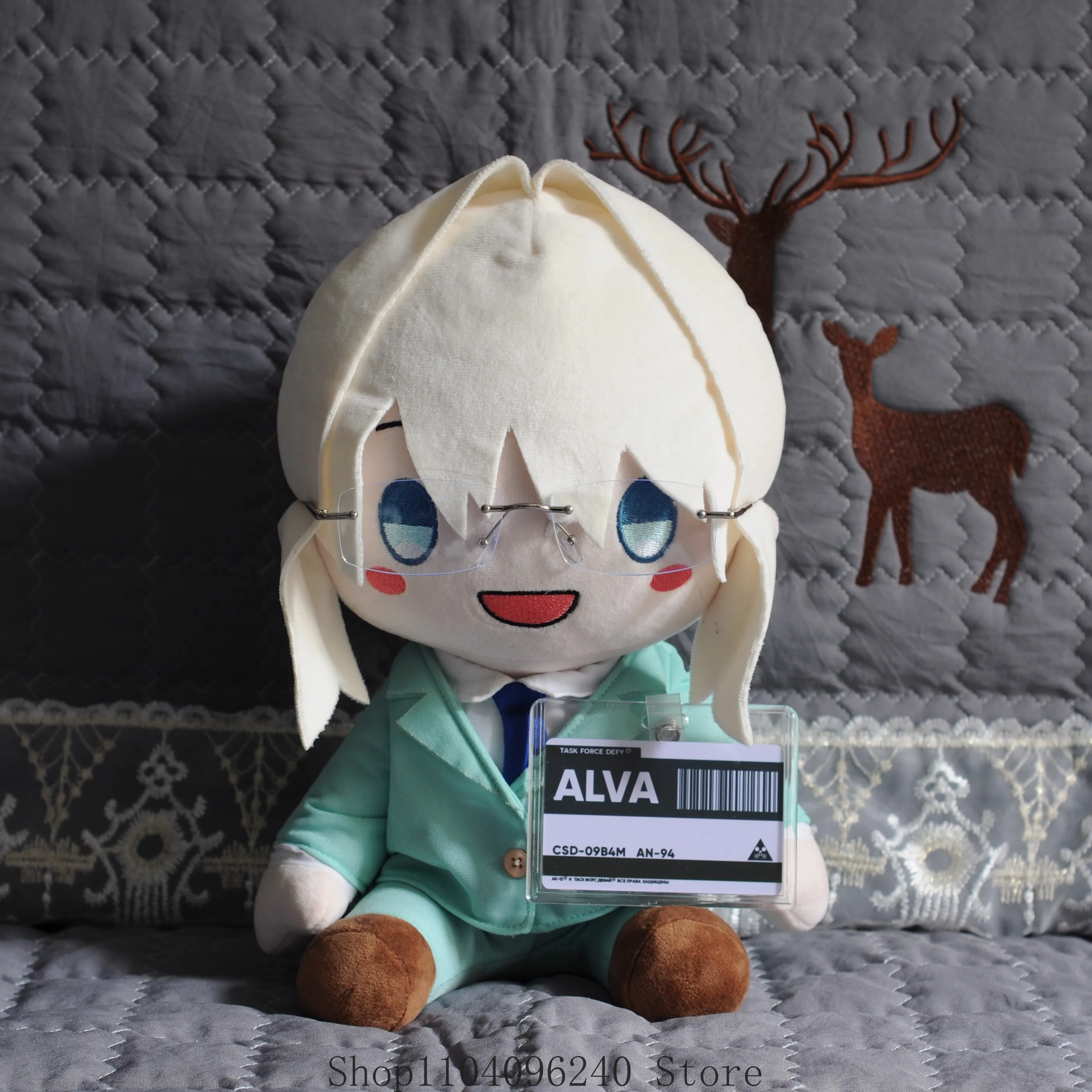 

Girls' Frontline AN94 ANTJE.ver Anime Cosplay Halloween Cartoon Figure Idol Plushies Pillows Pillow Mascot Student Gift