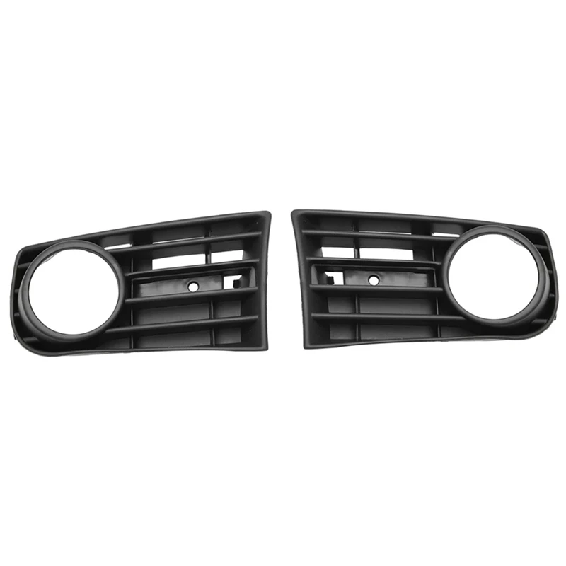 Front Left Right Bumper Fog Light Grille Cover For Volkswagen Golf5 MK5 2005 2006 2007 2008 2009 1K0853665B 1K0853666B